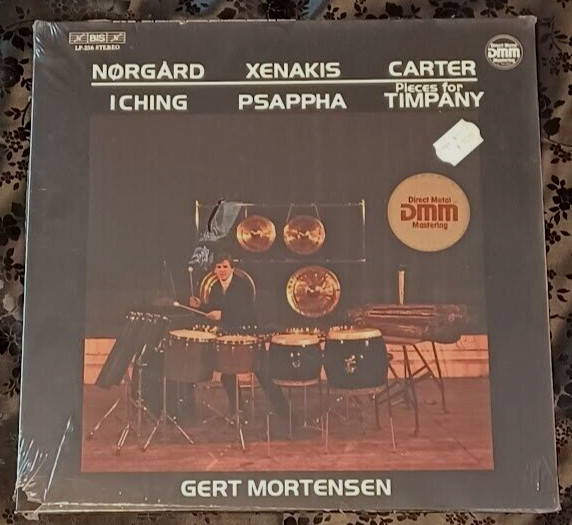 Gert Mortensen - Percussion Music - RARE Vintage Vinyl Record - NEW in Wrap Gert Mortensen - Percussion Music - RARE Vintage Vinyl Record - NEW in Wrap