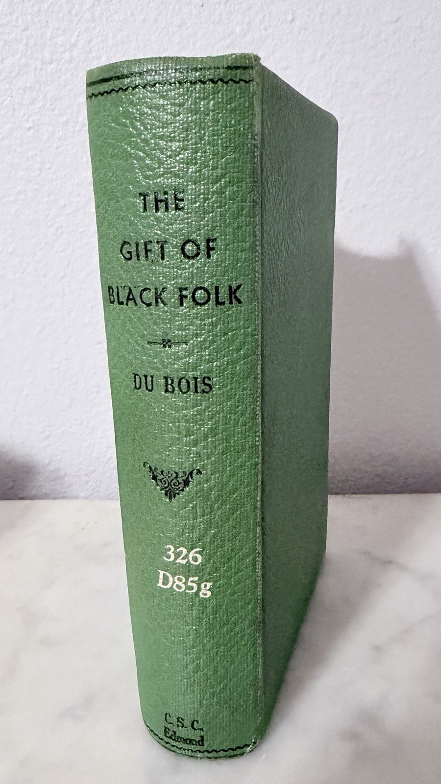 Rare- Du Bois “Gift of Black Folk The Negroes in the Making of America” 1st 1924