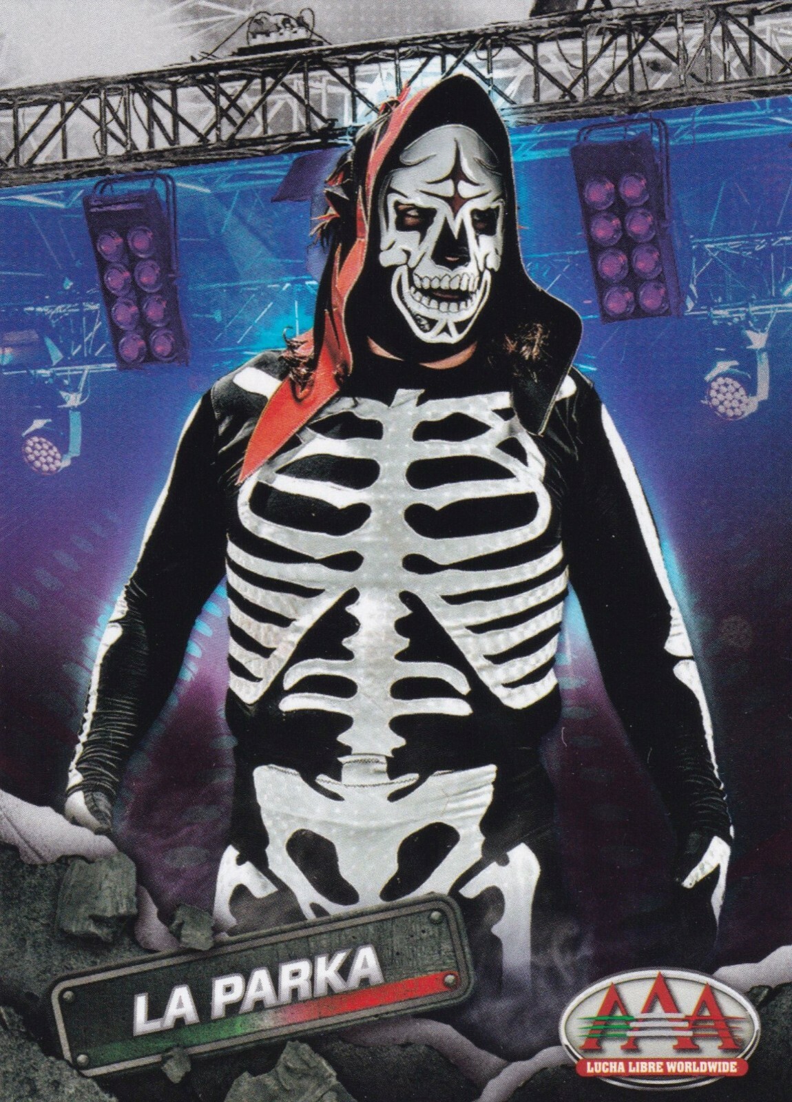 La Parka 2019 Panini Lucha Libre AAA Worldwide Card #22 Pro Wrestling Superstar