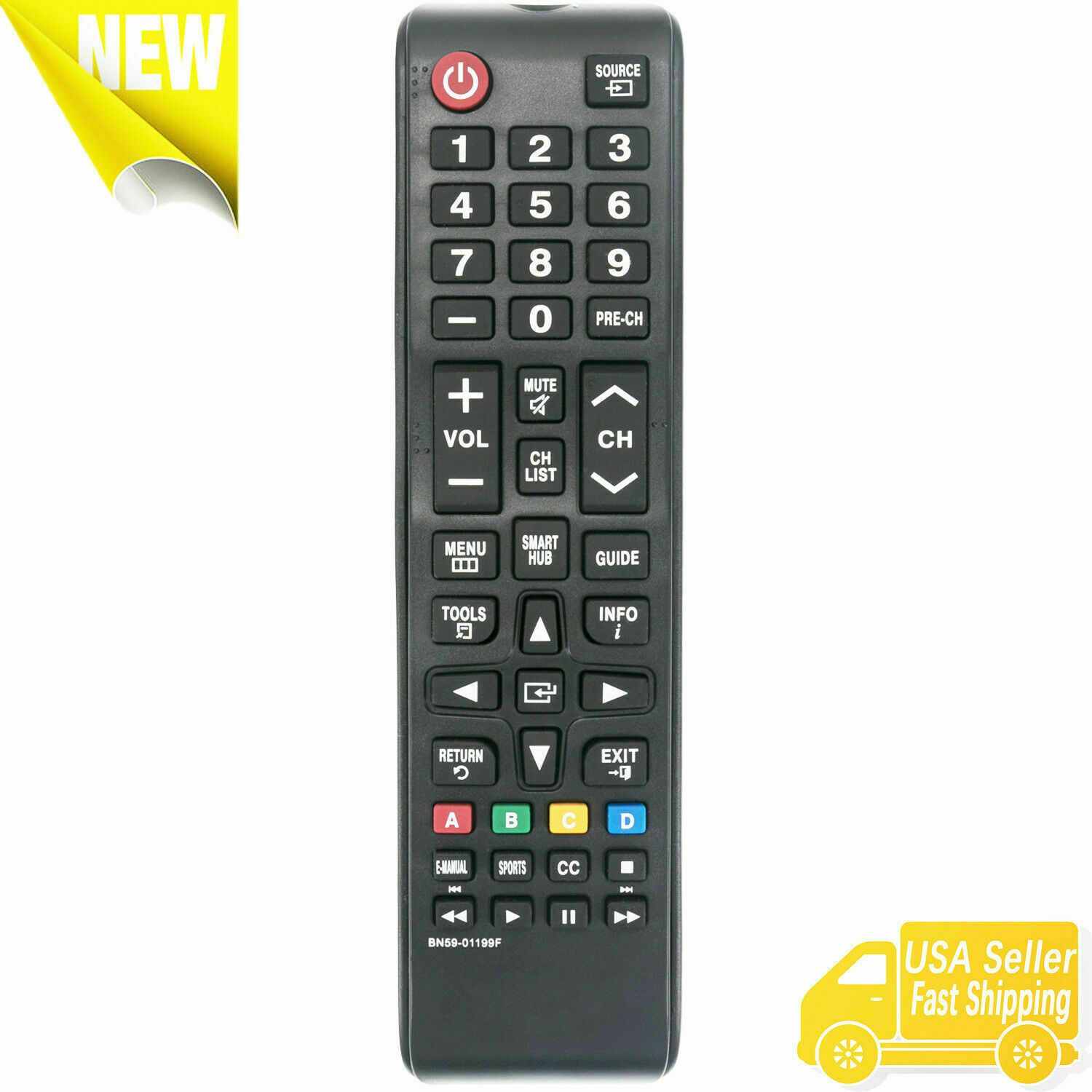 New Universal Remote Control for ALL Samsung LCD LED HDTV 3D Smart TVs New Universal Remote Control for ALL Samsung LCD LED HDTV 3D Smart TVs