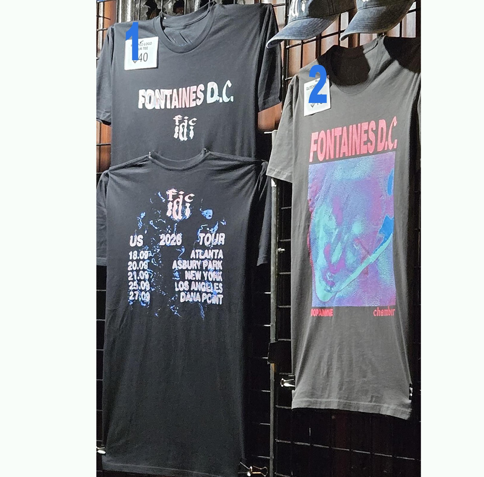 Fontaines Dc Tour 2026 Reprint T-Shirt