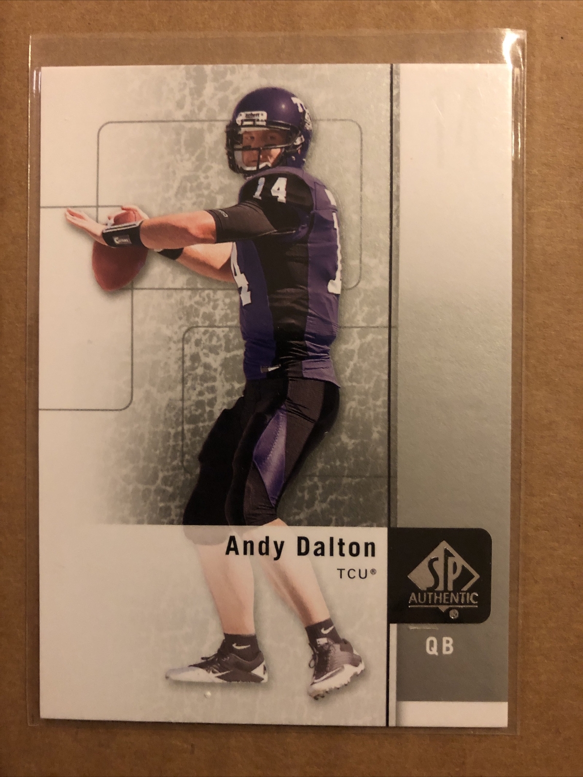 2011 sp authentic #21 andy dalton (RC) bears 2011 sp authentic #21 andy dalton (RC) bears