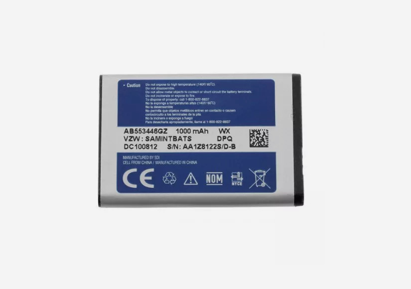 Samsung Gusto SCH u 360 Cell Phone VZW: Samintbats DPQ 1000 Mah WX AB553446GZ Samsung Gusto SCH u 360 Cell Phone VZW: Samintbats DPQ 1000 Mah WX AB553446GZ