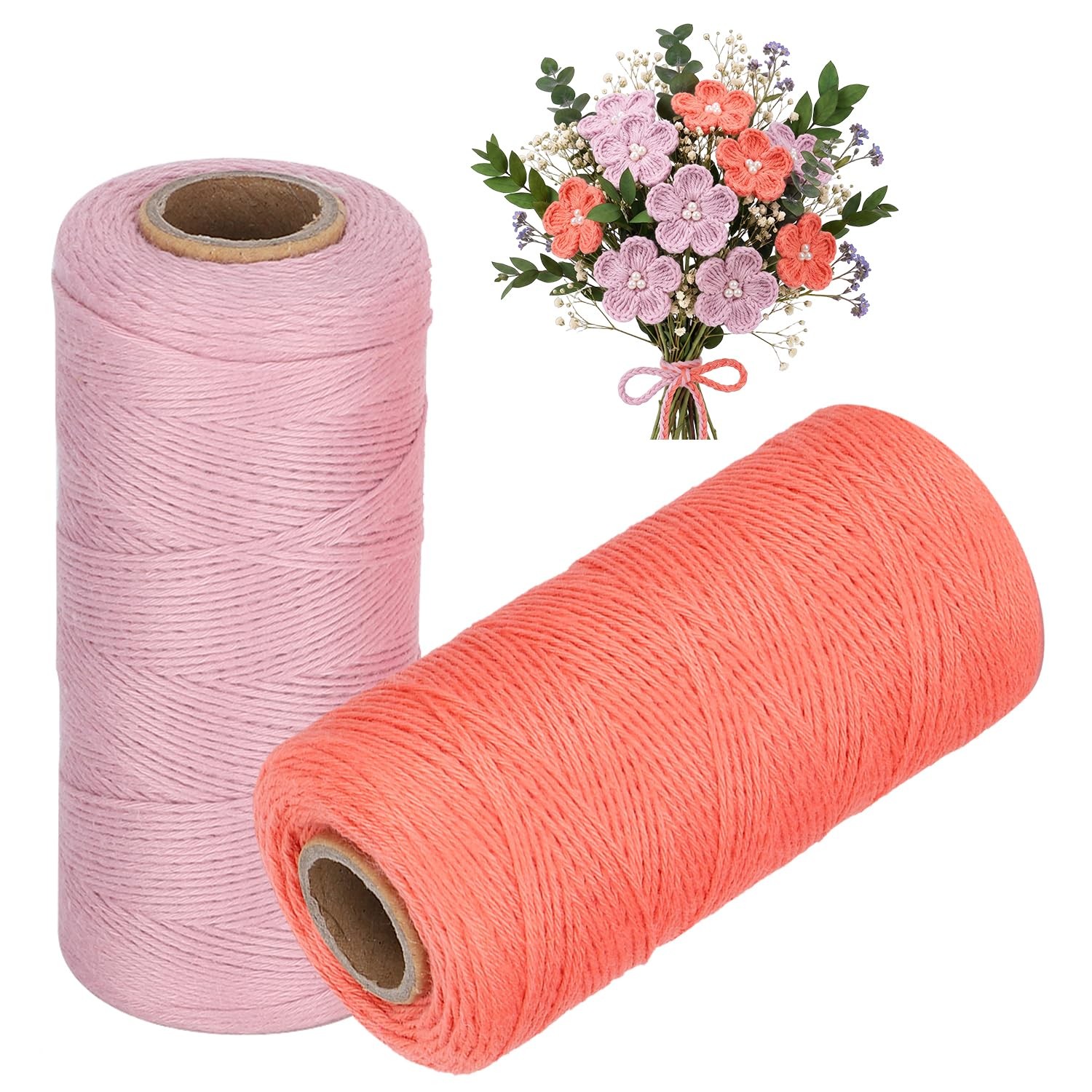 8/4 Cotton Warp Thread for Weaving Loom Handmade