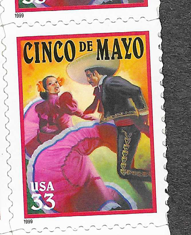 1999 US 3309 CINCO DE MAYO MNH