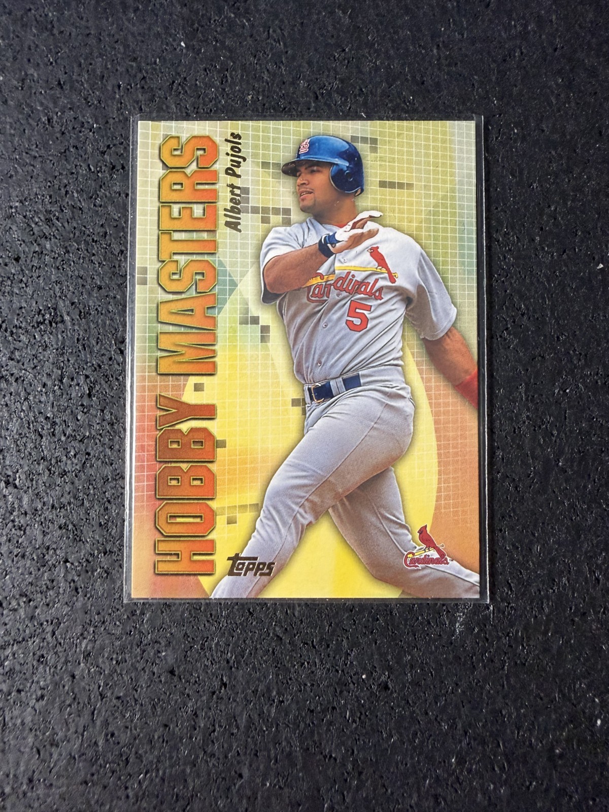 2001 Topps Albert Pujols Hobby Masters RC #HM9 Cardinals 2001 Topps Albert Pujols Hobby Masters RC #HM9 Cardinals