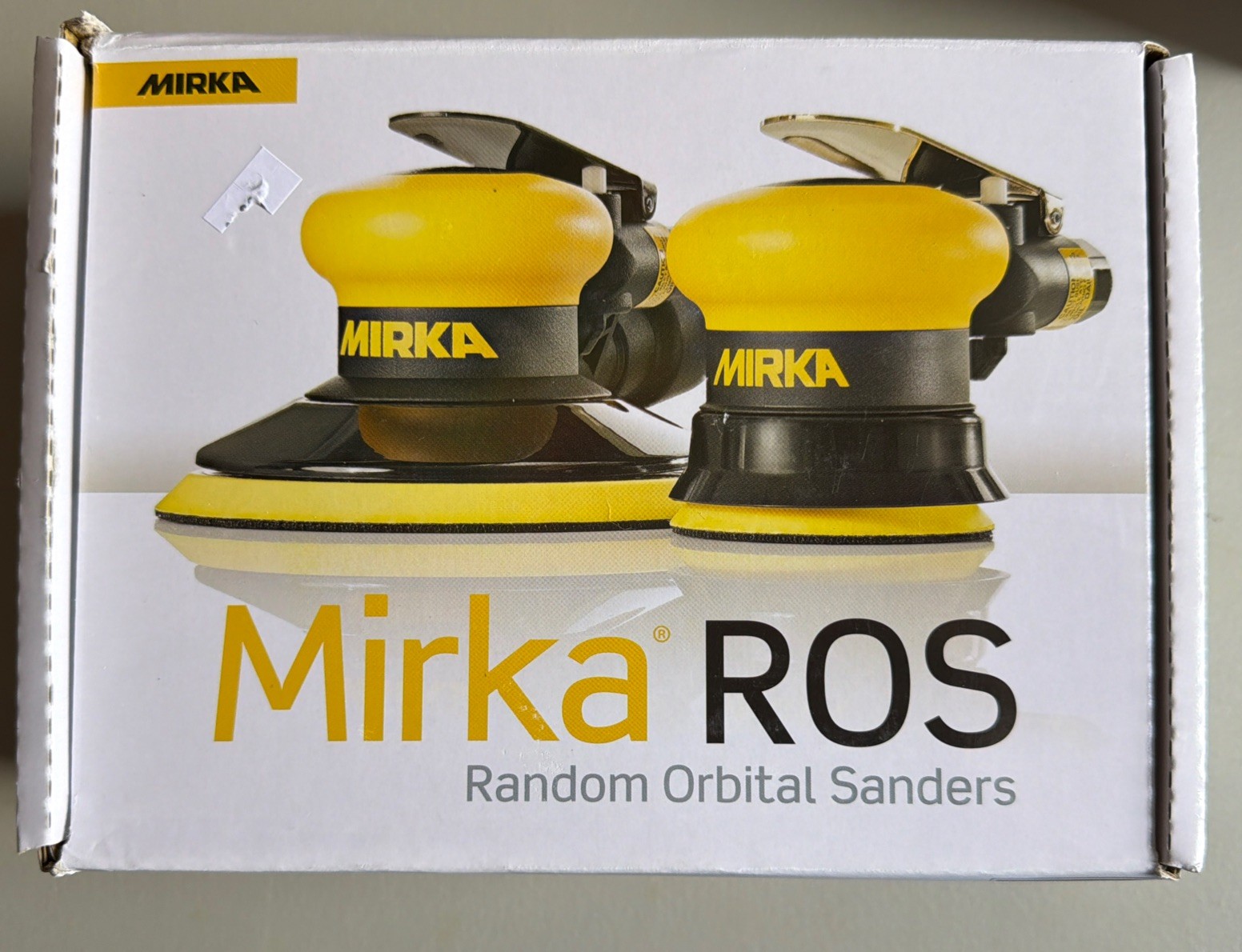 Mirka ROS 525CV 125 mm pneumatic random orbital sander 