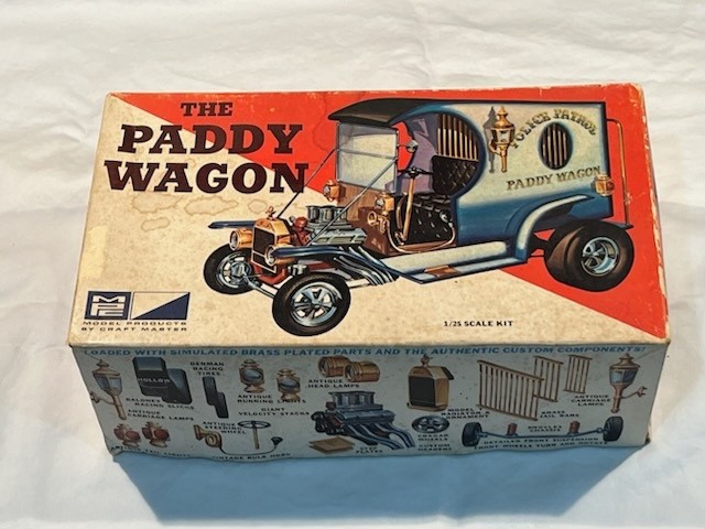 Vintage 1/25 1968 MPC Paddy Wagon model kit