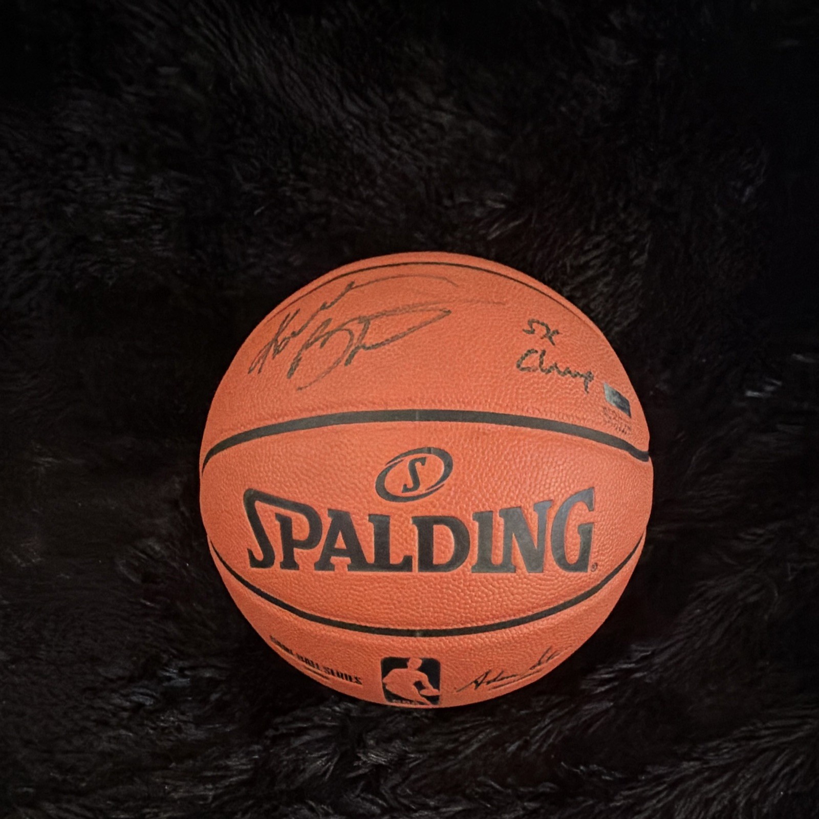 Kobe Bryant “5X Champ” Signed Spalding Basketball – Panini COA 53/124 Kobe Bryant “5X Champ” Signed Spalding Basketball – Panini COA 53/124