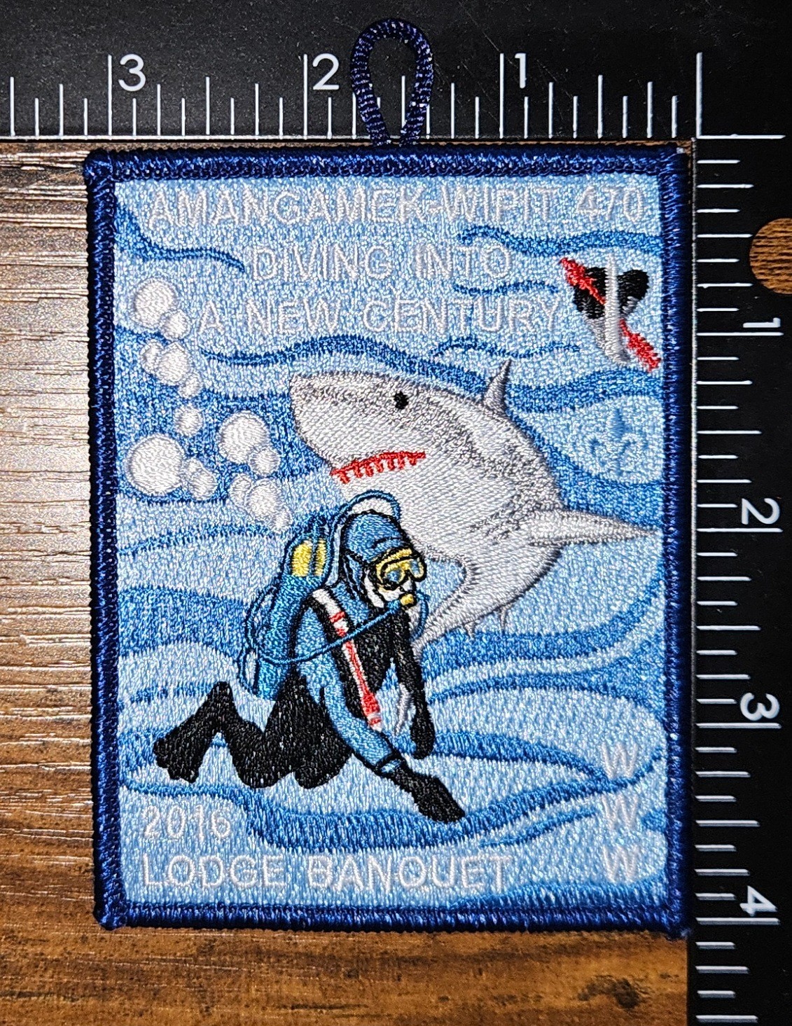 Amangamek Wipit Lodge 470 2016 Lodge Banquet BSA NCAC OA WWW Patch