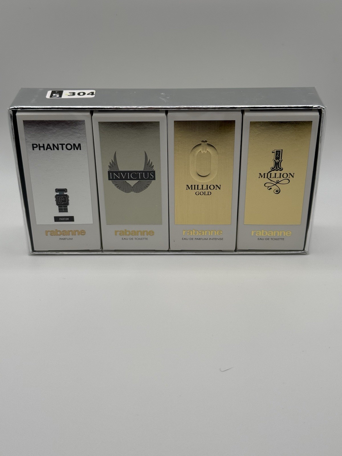 Paco Rabanne 4x 5ml Miniature Gift Set for Men Paco Rabanne 4x 5ml Miniature Gift Set for Men