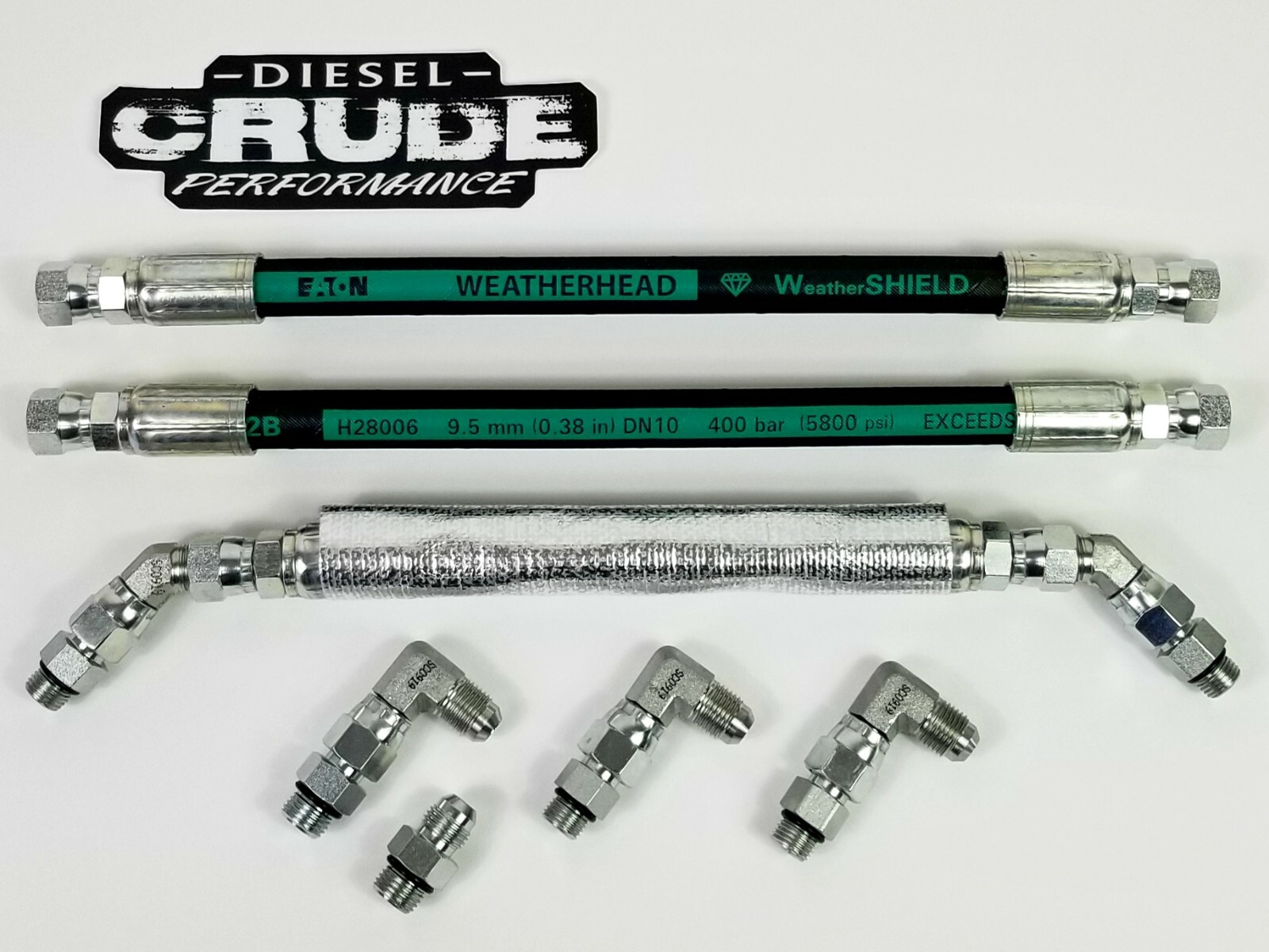 99-03 Ford 7.3L Powerstroke High Pressure Oil Pump HPOP Hoses Lines Set 