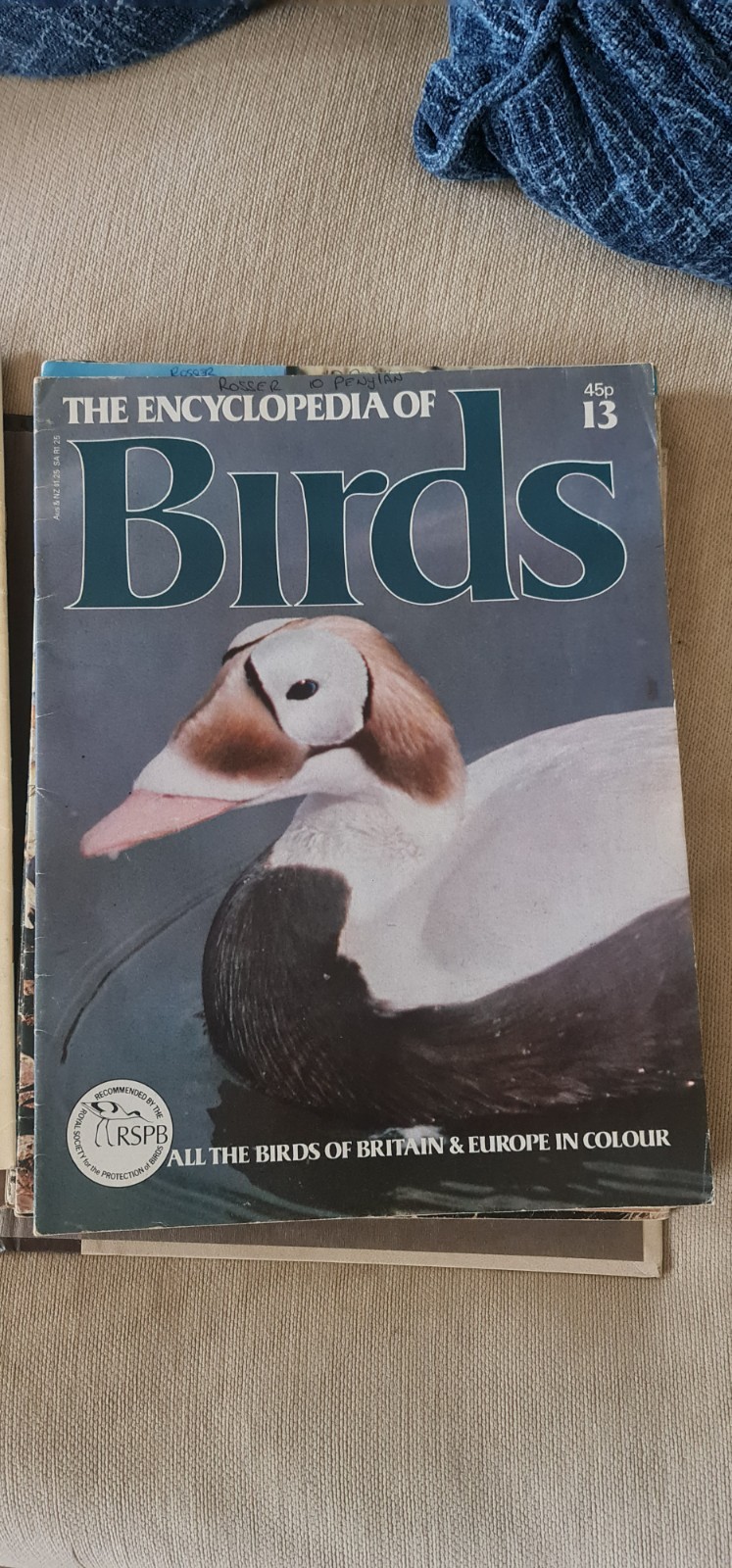 RSPB The Encyclopedia Of Birds Magazines - No. 13 RSPB The Encyclopedia Of Birds Magazines - No. 13