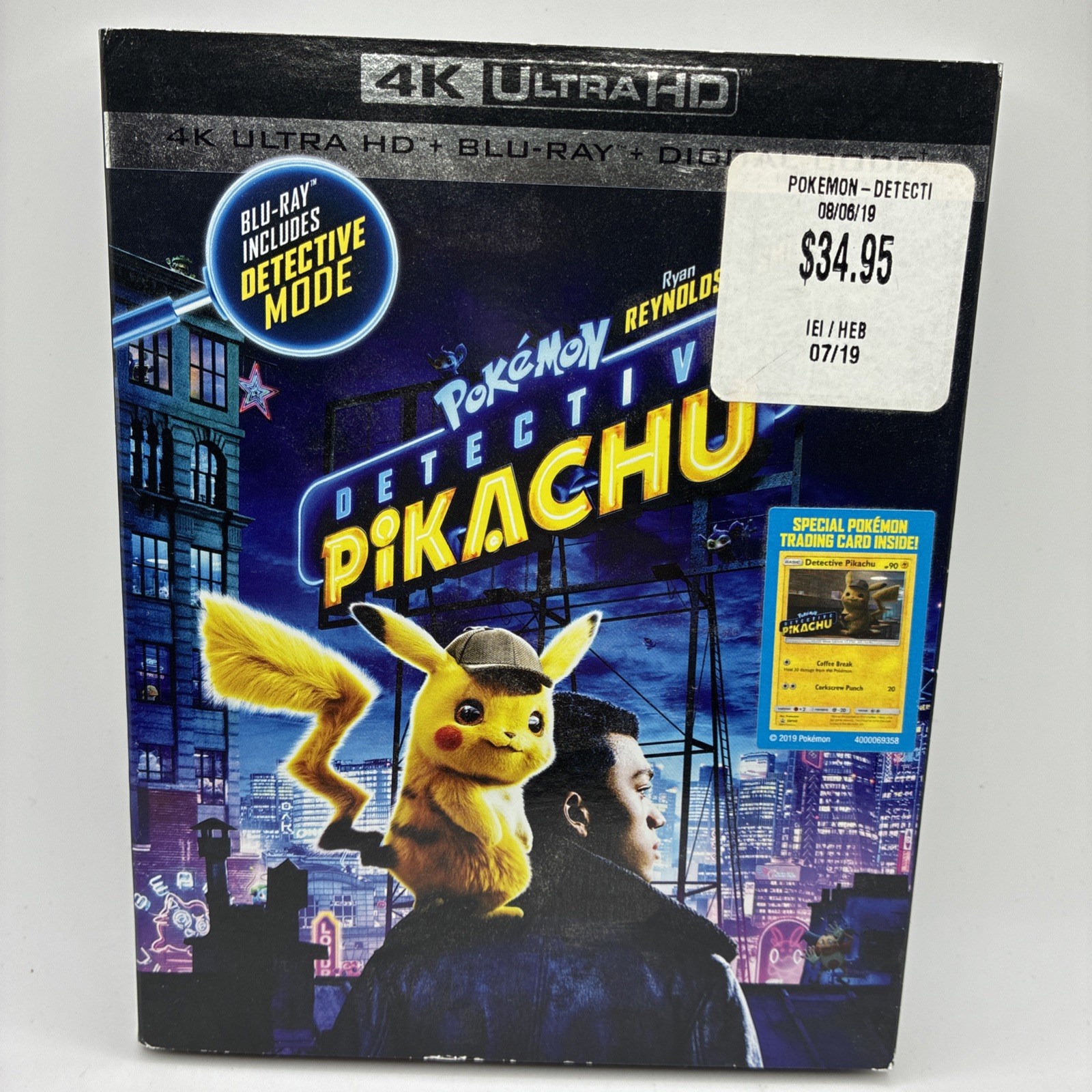 Pokemon Detective Pikachu (Ultra HD, 2019) Fast Shipping🔥🔥🔥🔥 Pokemon Detective Pikachu (Ultra HD, 2019) Fast Shipping🔥🔥🔥🔥
