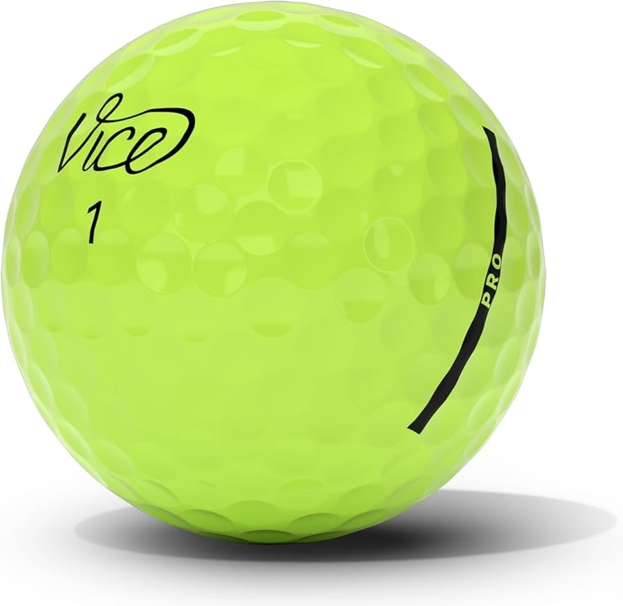 Vice Pro Mix Lime Green Used Golf Balls Mint 120 Pack