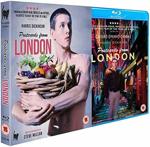 POSTCARDS FROM LONDON (2018) Blu-Ray with slipcover BRAND NEW