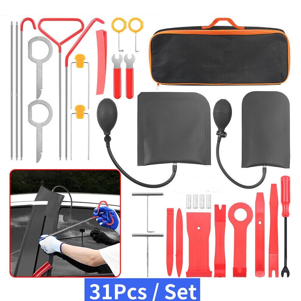 US STOCK 31Pcs Universal Auto Car Window Door  Repair Kits Hand Tools