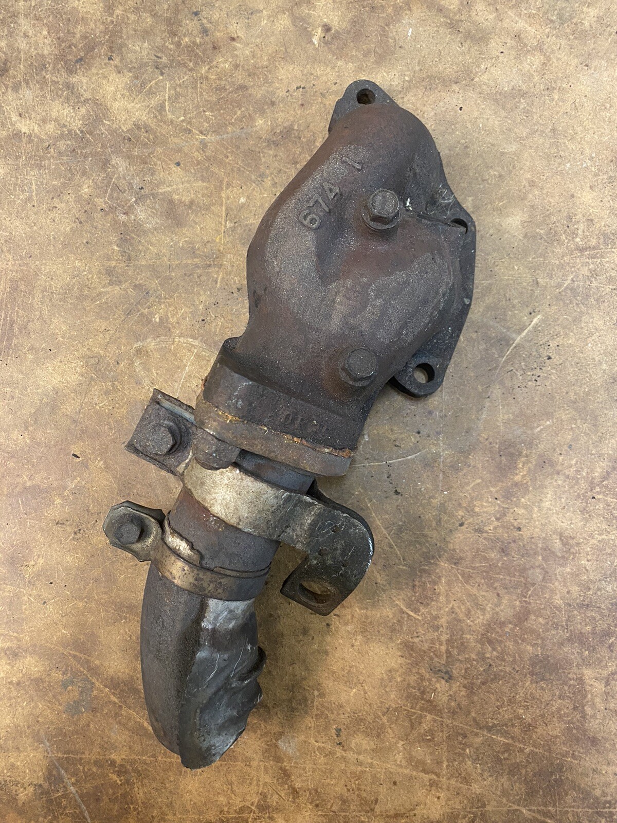 1990-1994 Mitsubishi Eclipse Turbo O2 Housing 4g63 1g DSM GVR4 Talon TSI GSX
