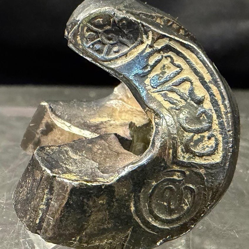 Ancient Thai Lanna Kingdom Silver 1 Tamlung 4 Baht Chiang Money 14th-16th C 63g