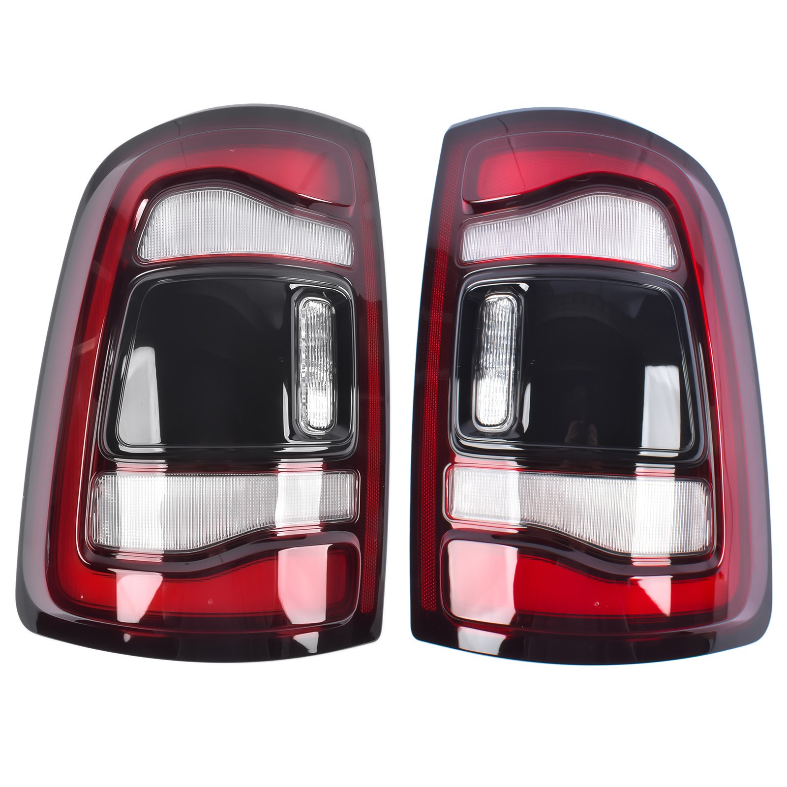 2Pcs LED Tail Lights w/ Blind Spot for Ram 2500 3500 2019-2024