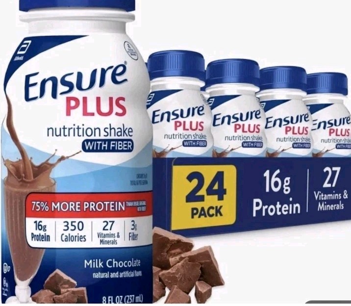 Ensure Plus Nutrition Shake, Milk Chocolate (8 fl oz, 24 pack) Ensure Plus Nutrition Shake, Milk Chocolate (8 fl oz, 24 pack)