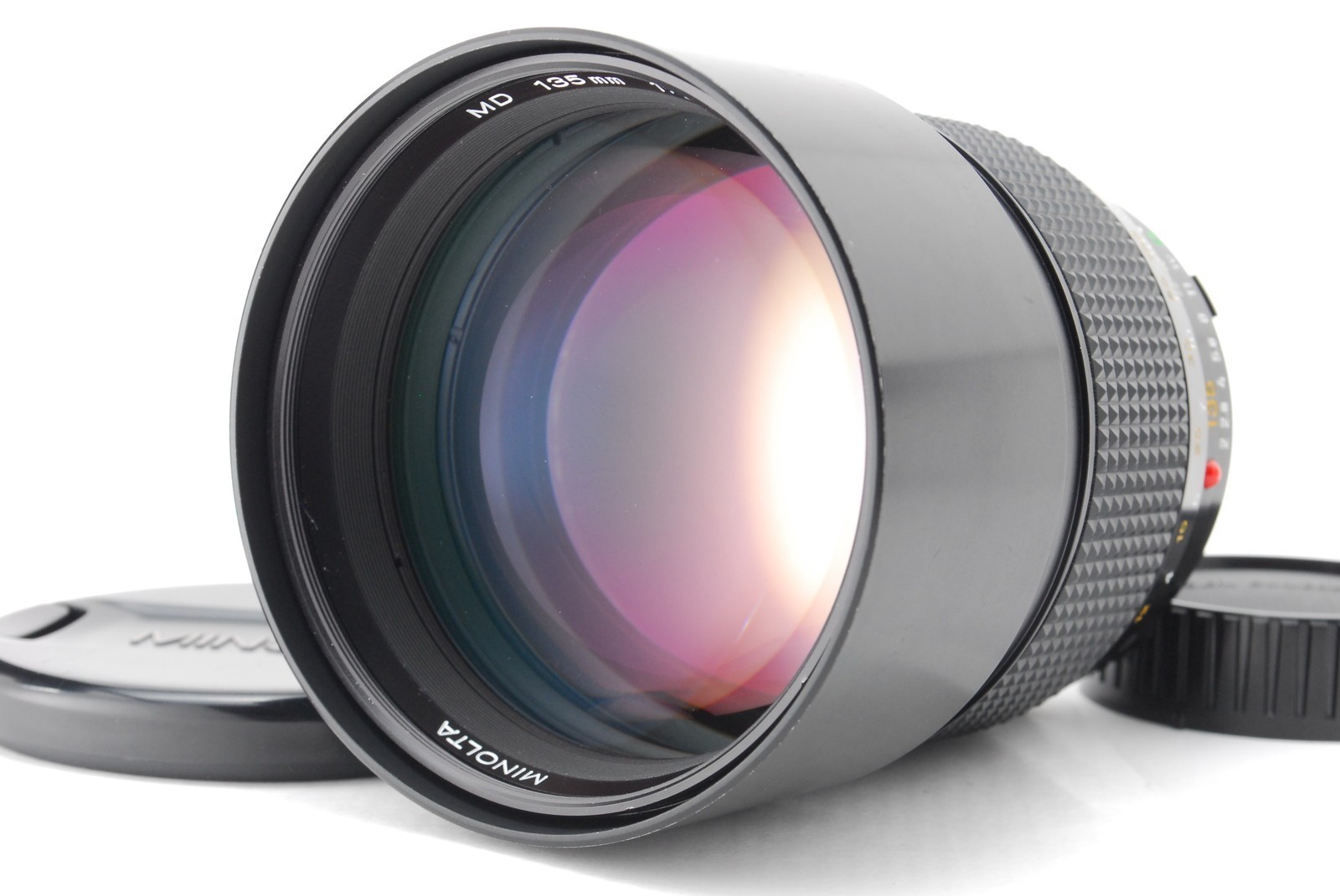 Rare CLA\'d [N MINT] Minolta New MD NMD 135mm f2 Telephoto MF Lens MD Mount 7082