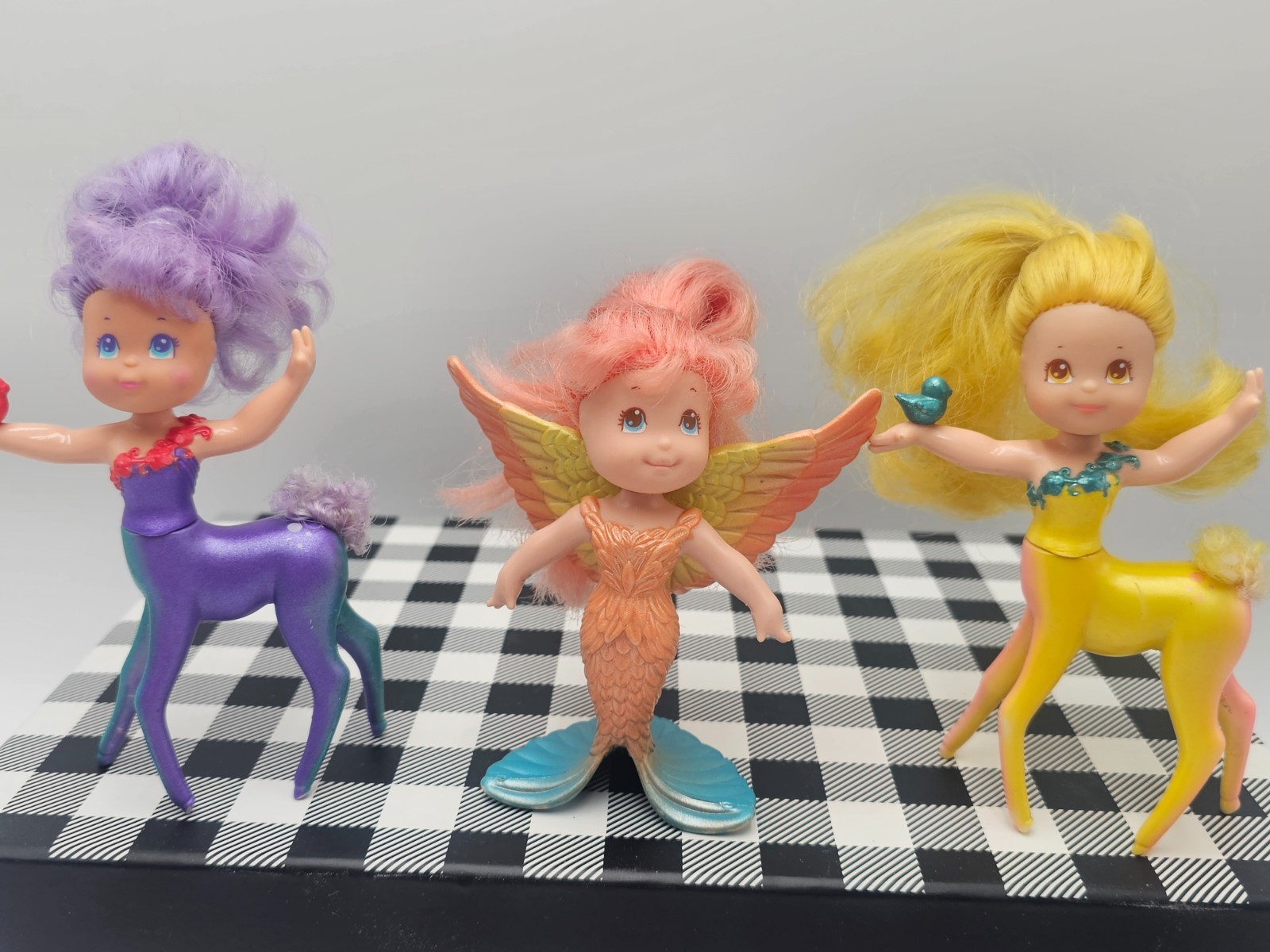 LOT (3) Vintage KENNER Sea Wees SHIMMERS Sunstreak DEERLENE Centaur MERMAID