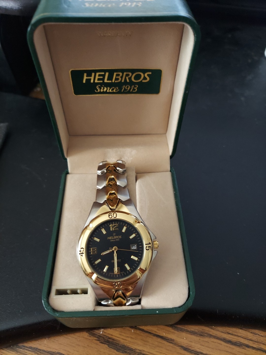 Helbros - Men\'s Quartz Watch - NIB Helbros - Men\'s Quartz Watch - NIB