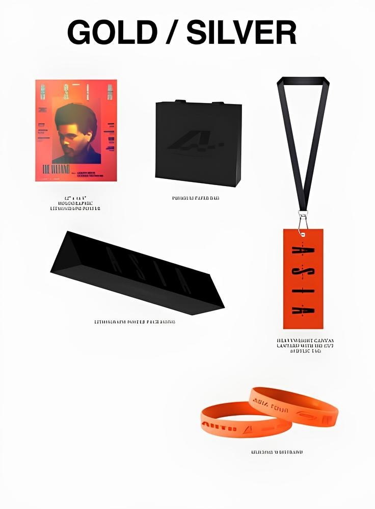 The Weeknd 2026 Japan Tour Exclusive Merchandise Set of 4