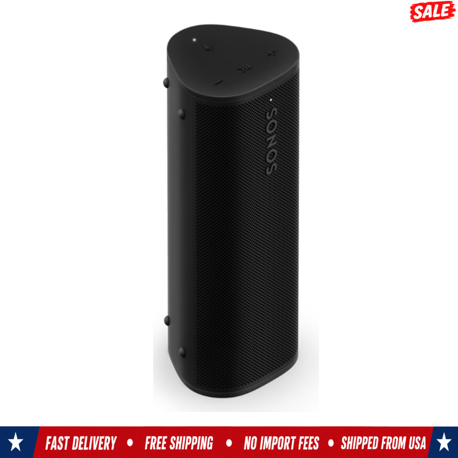 Sonos Roam 2 - Black - Portable Waterproof Bluetooth Speaker Sonos Roam 2 - Black - Portable Waterproof Bluetooth Speaker