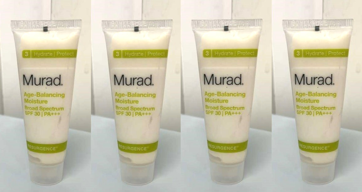 4x Murad Resurgence Age-Balancing SPF 30 PA+++ 2.4 oz total sealed discontinue 4x Murad Resurgence Age-Balancing SPF 30 PA+++ 2.4 oz total sealed discontinue