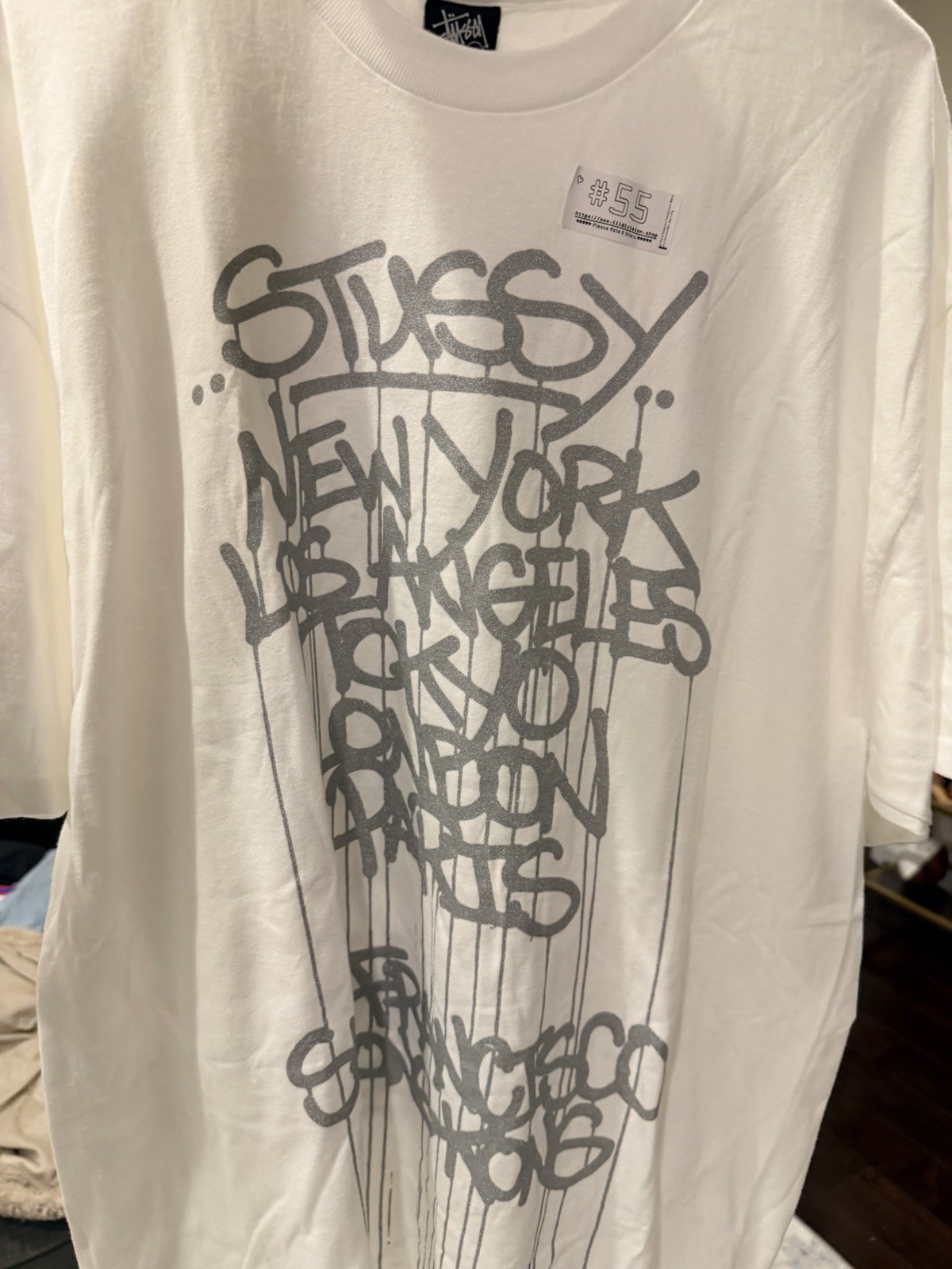 Stüssy x KR (Craig Costello) World Tour Tee NWT XL Stüssy x KR (Craig Costello) World Tour Tee NWT XL