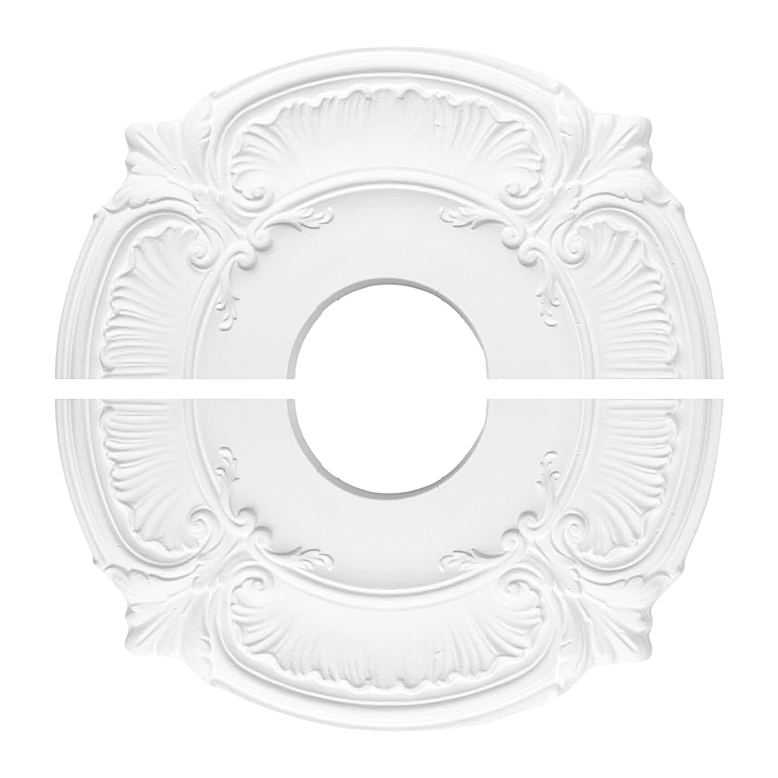 Split Ceiling Medallion Ceiling Fan Cover Split Plate Elegant Trim