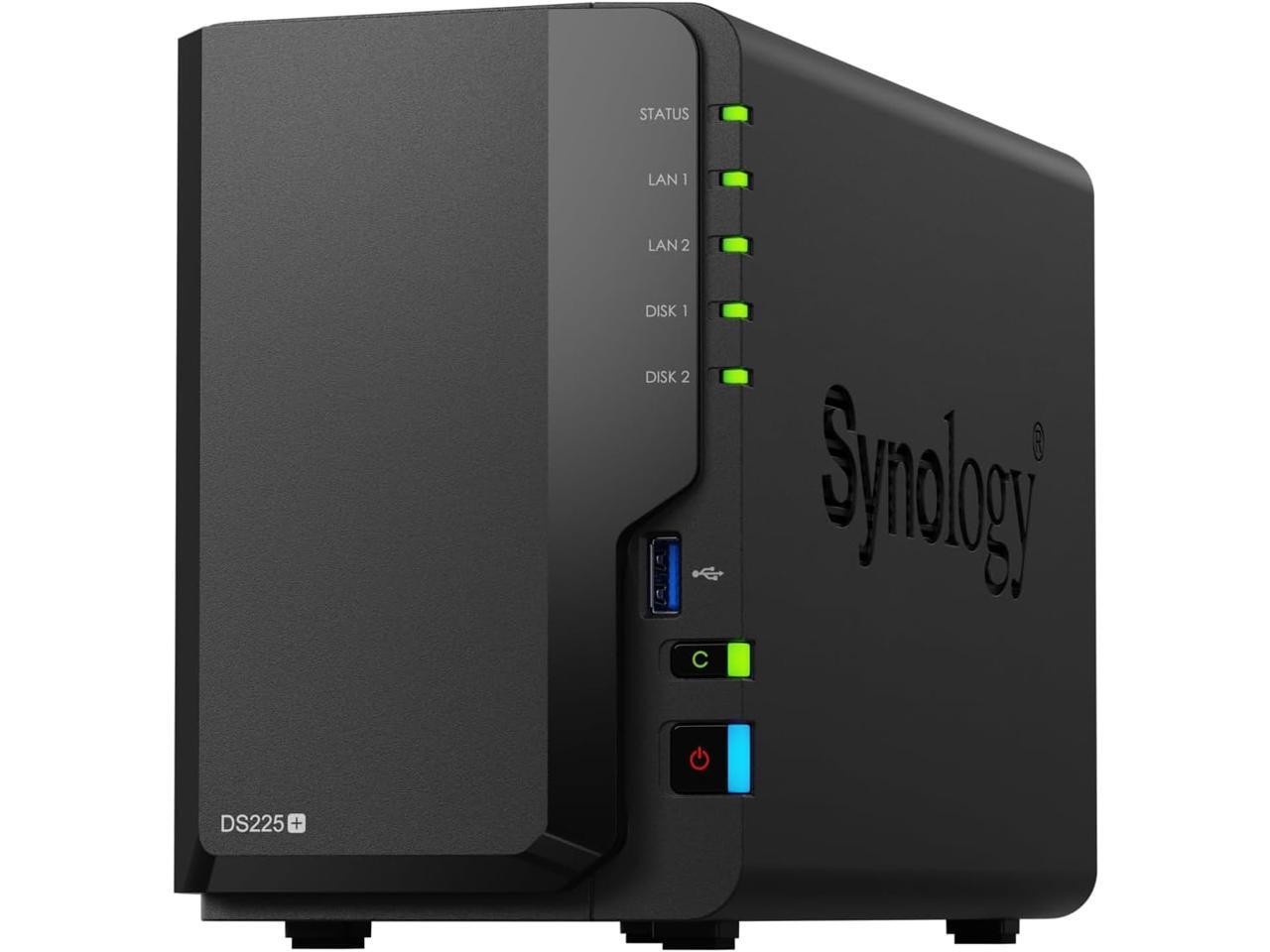 Synology DS225 Diskless System Network Storage G1N Synology DS225 Diskless System Network Storage G1N
