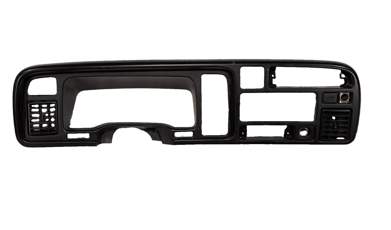 94-97 Dodge Ram 1500 2500 3500 Dash Trim Surround Bezel Vents OEM Black