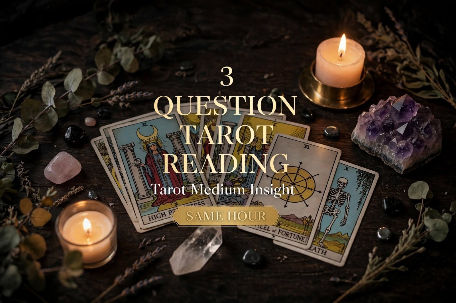 3 Question Tarot Reading | Love, Career & Life Guidance | Spiritual Guidance