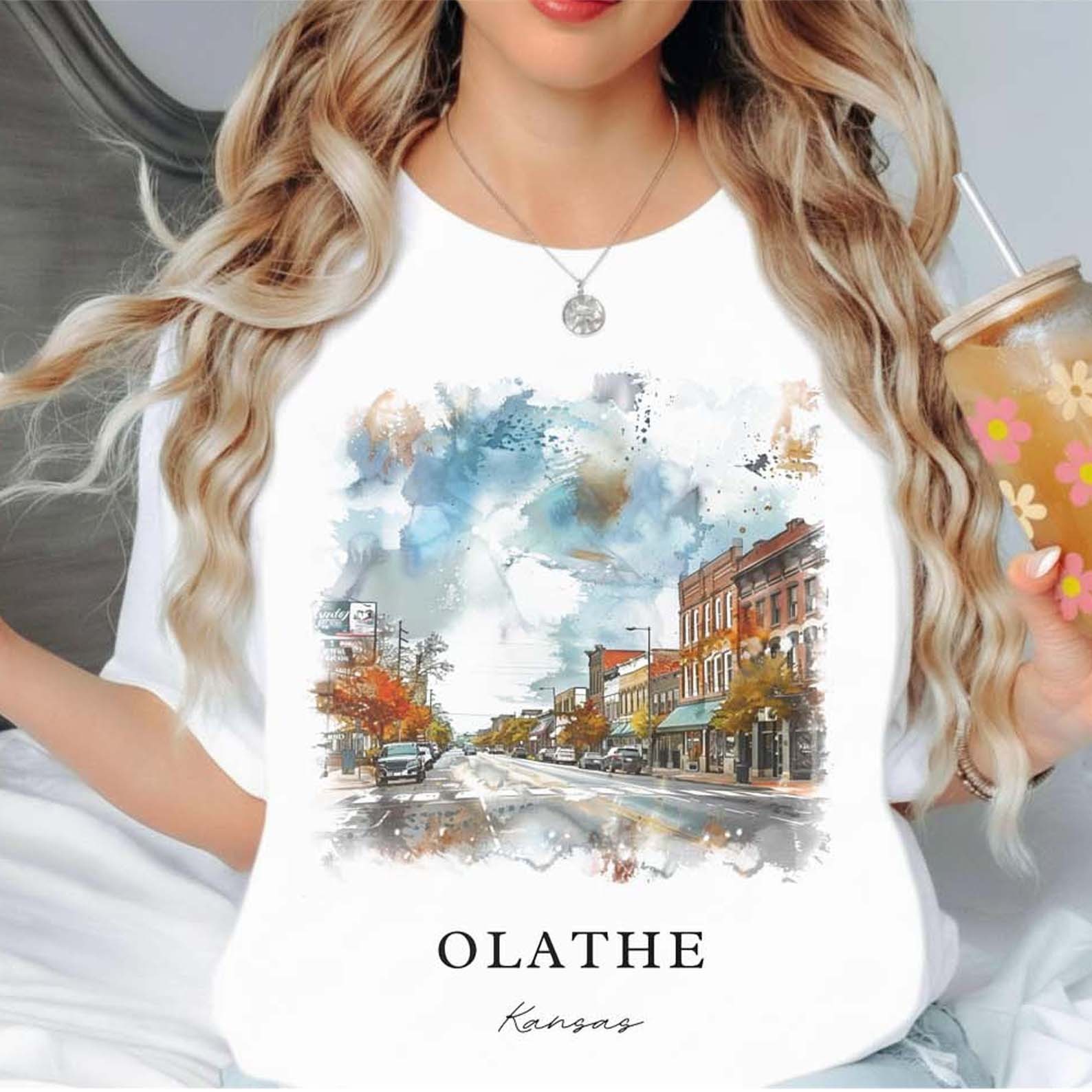 Olathe Kansas Unisex Shirt Travel Gift Kansas Trip Lover Favorite Tee