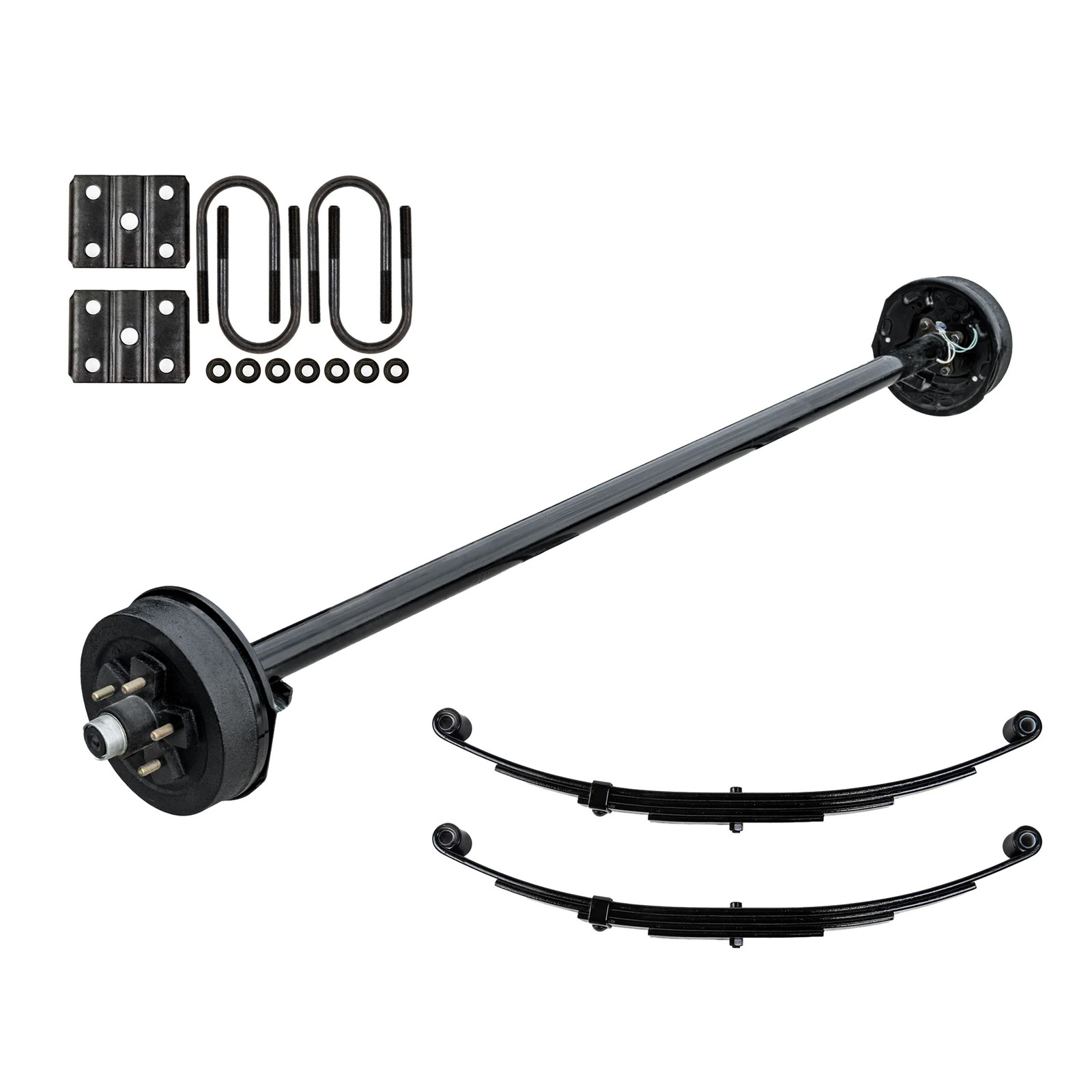 3.5k TK Trailer Axle Kit - 3500 lb Electric Brake 5 Lug - Dexter Compatible