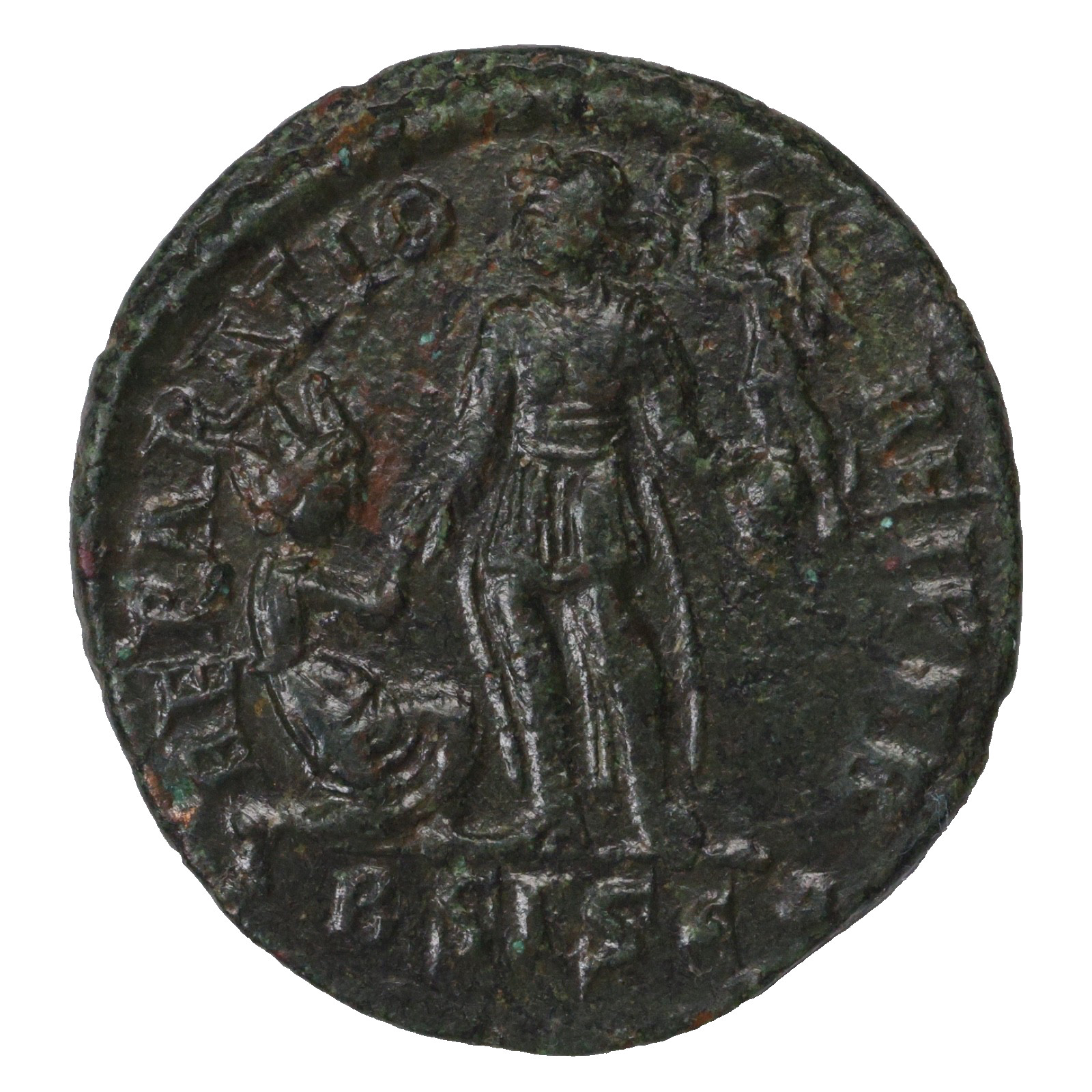 Gratian 367-383 AD Bronze AE2 Roman Ancient Coin RIC.26a Siscia Mint