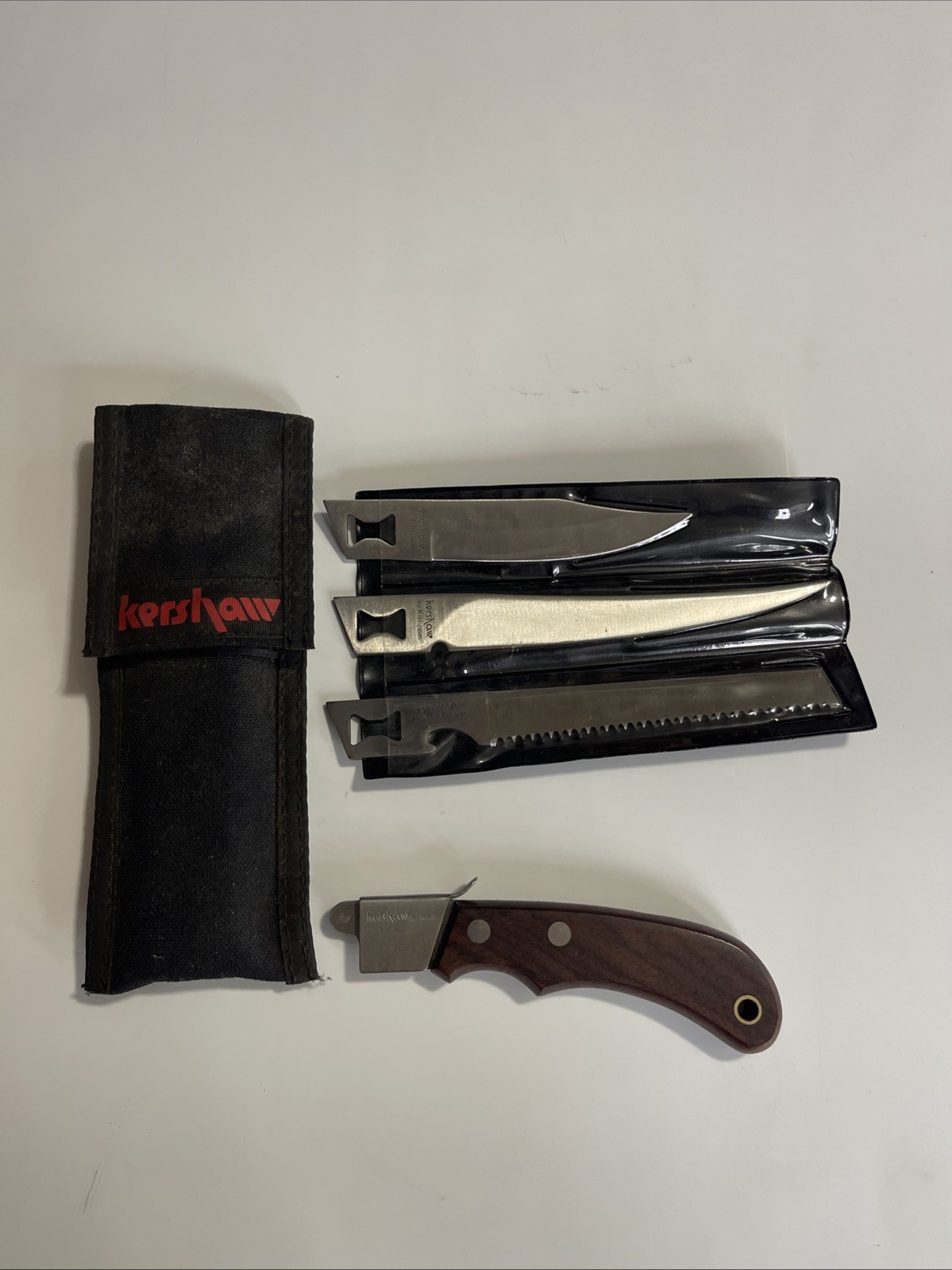 vintage kershaw kai japan multiple blade exchanger vintage kershaw kai japan multiple blade exchanger