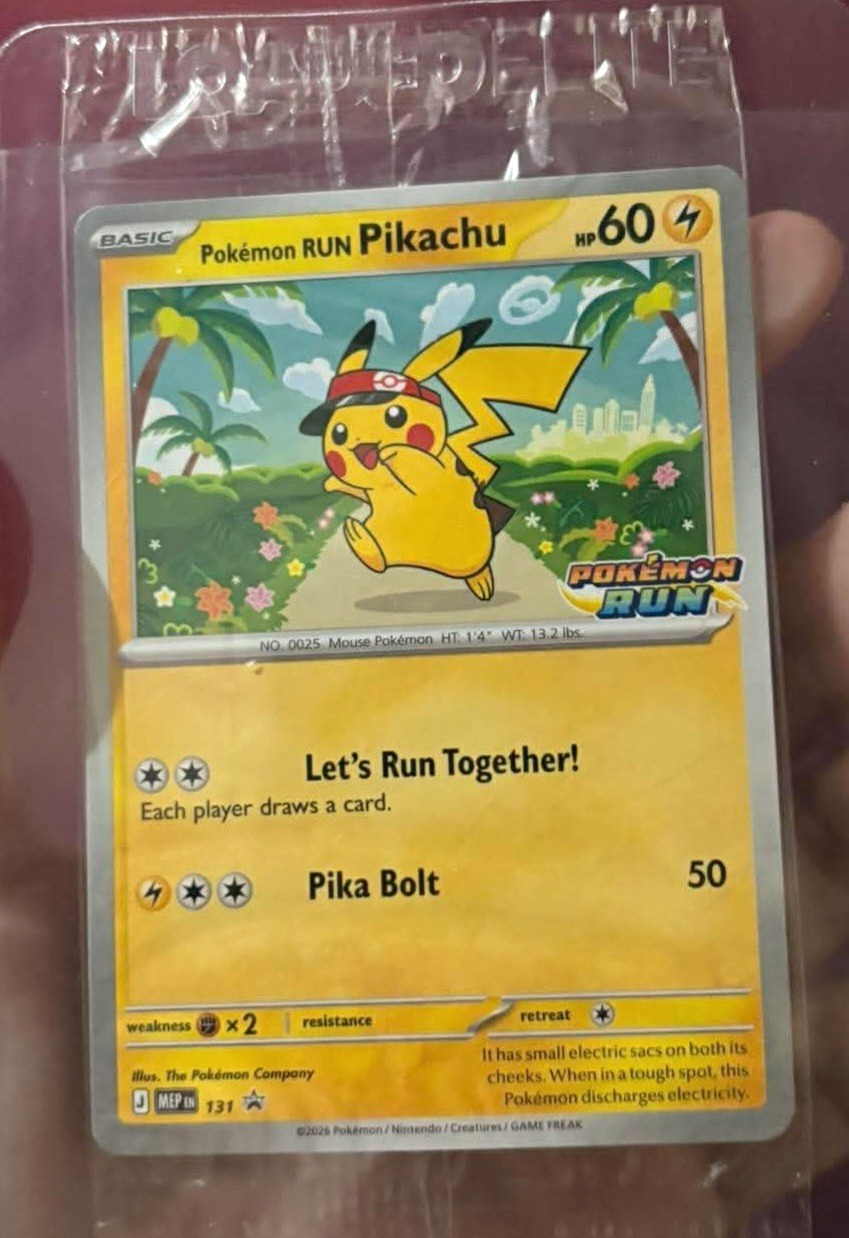 The Pokémon Fun Run Giveaways From The PHILIPPINES The Pokémon Fun Run Giveaways From The PHILIPPINES