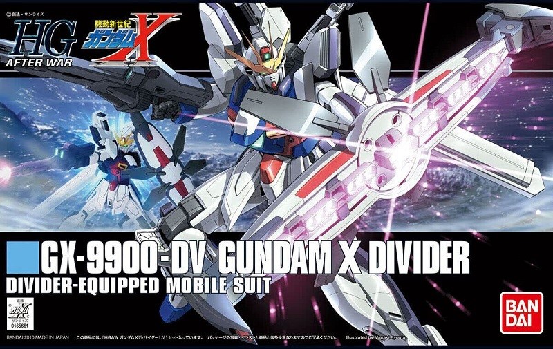 Bandai HGAW GX-9900-DV Gundam X Divider HG 1/144 Model Kit USA Seller