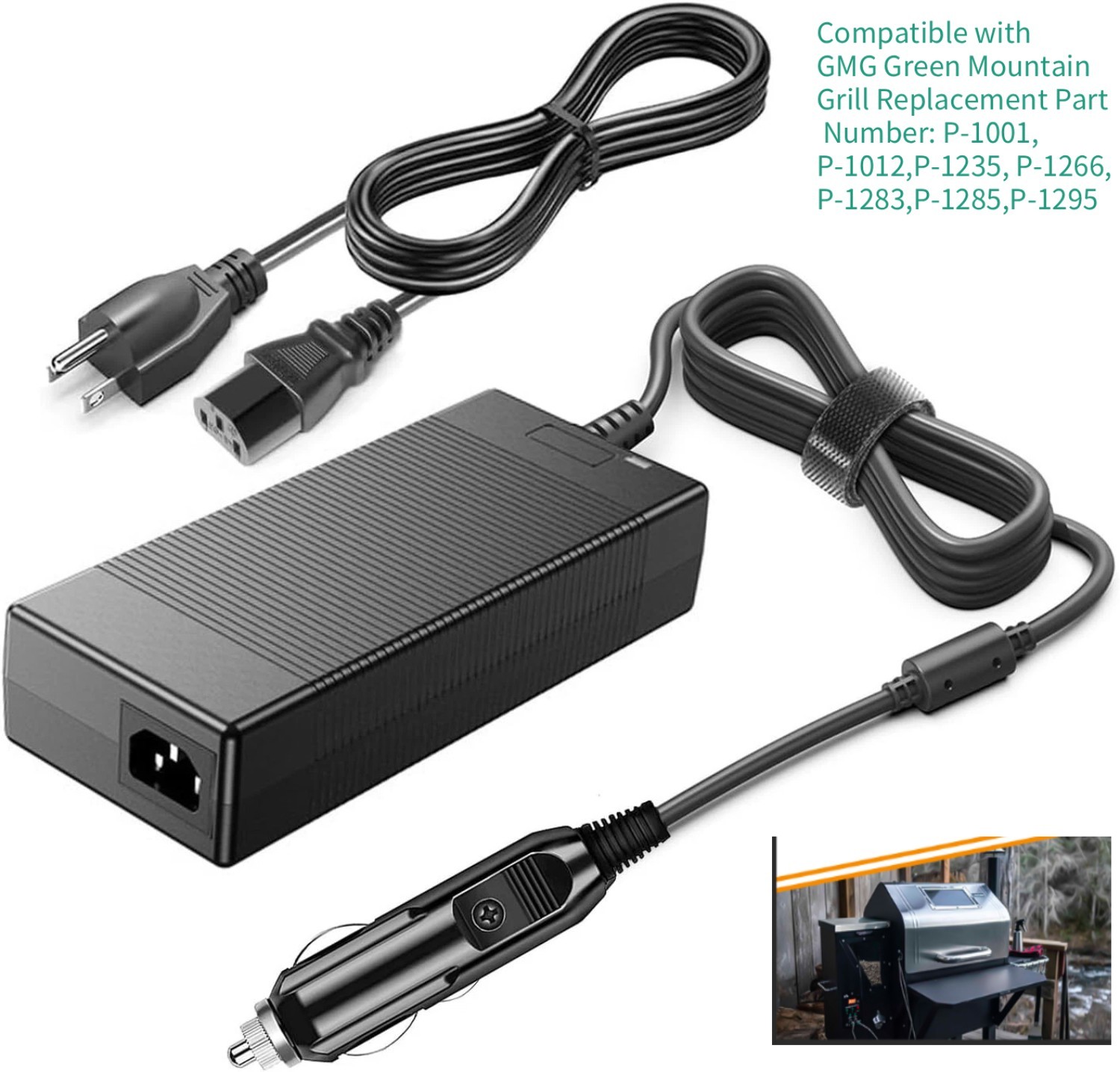 Adapter for  GMG Green Mountain Grill Replacement Part Number: P-1001,P-1012