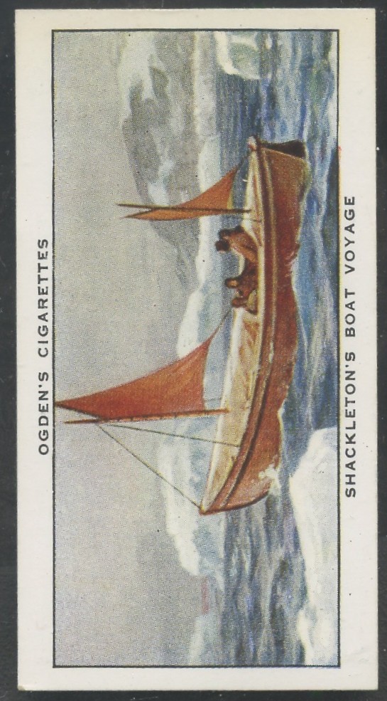 1939  Ogden's Sea Adventure #49 Shackleton's Boat Voyage
