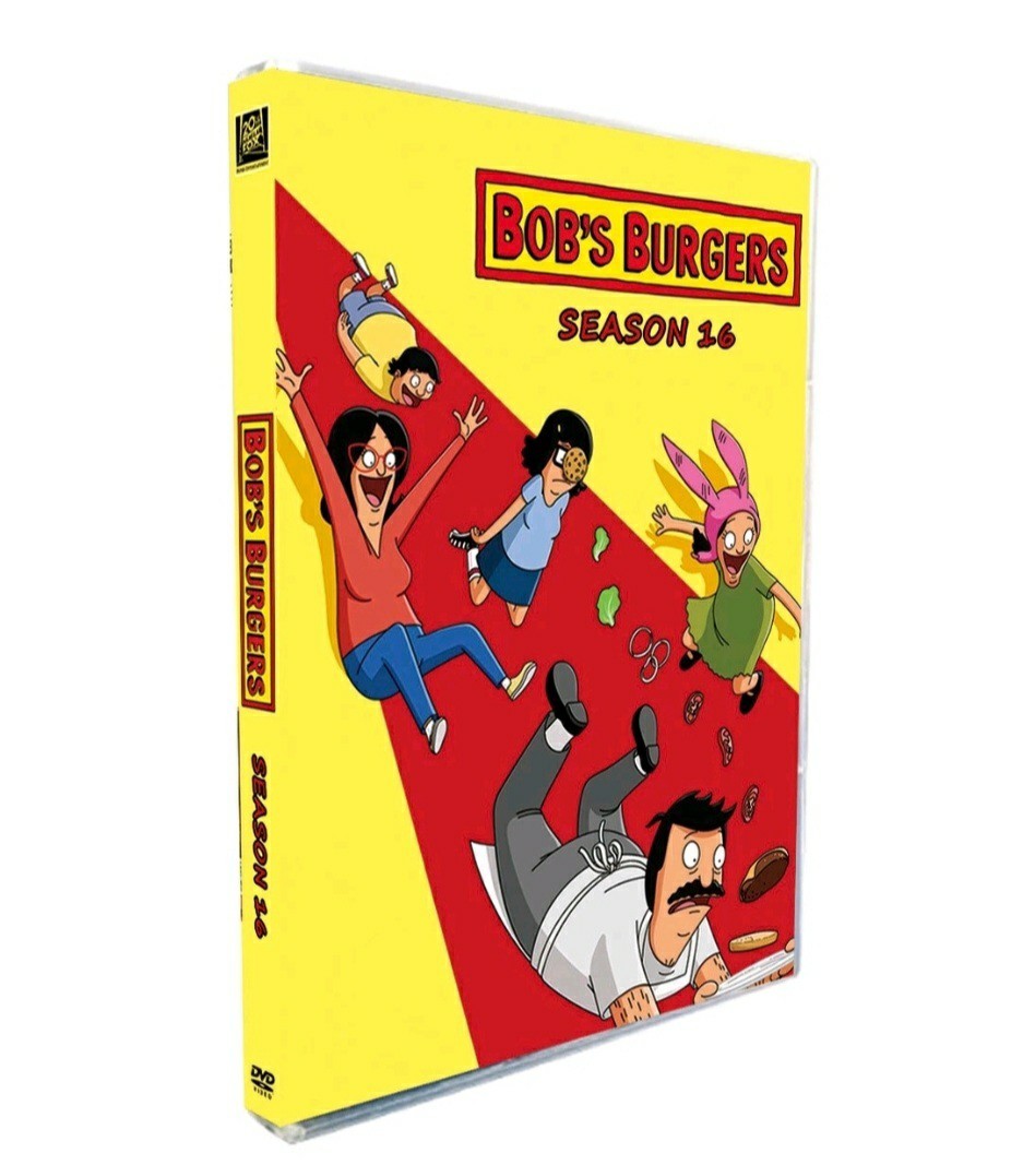 New Box Set Bob\'s Burgers (3-Discs) Season 16 Like New New Box Set Bob\'s Burgers (3-Discs) Season 16 Like New
