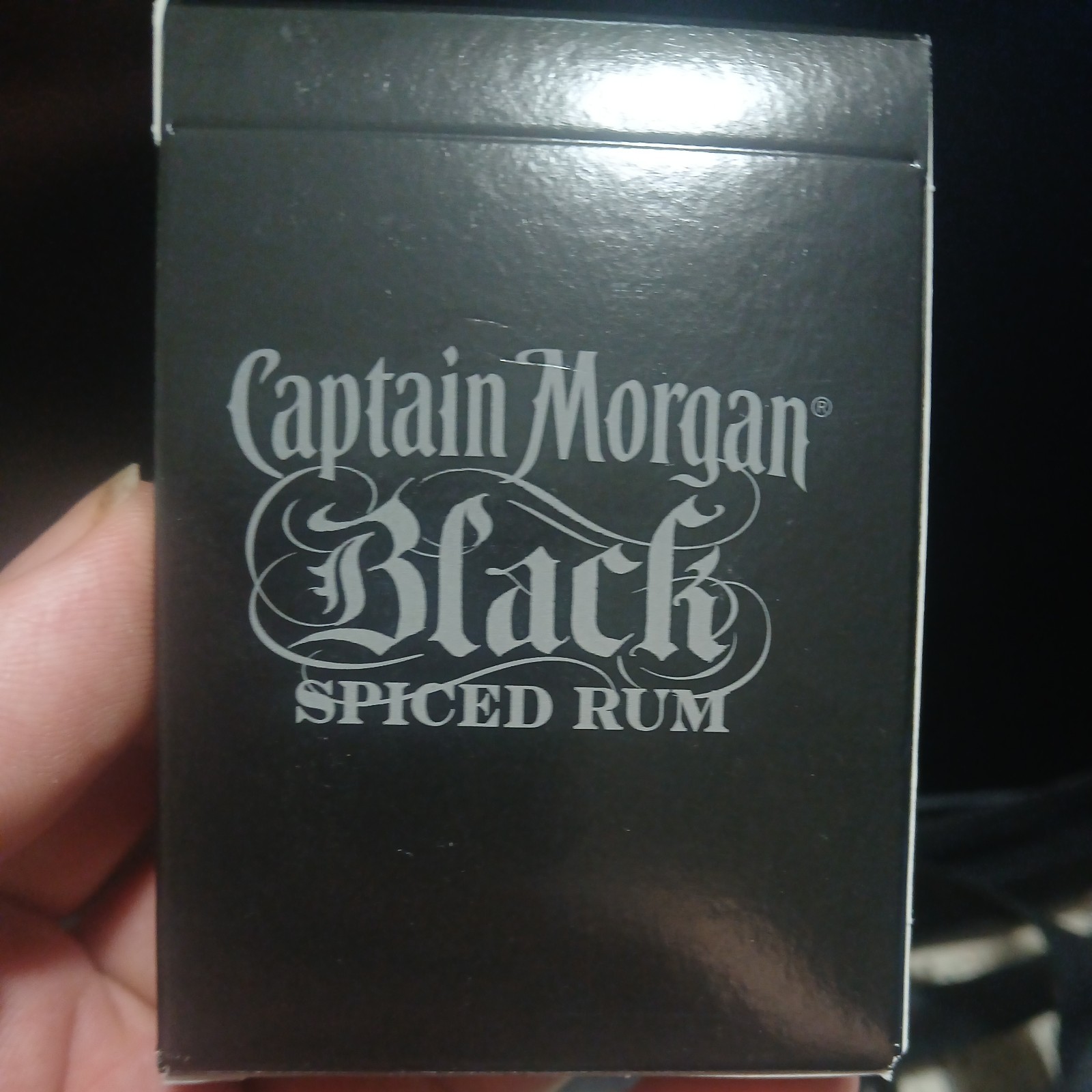 Captain Morgan Black Spiced Rum Playing Cards - Promo VGC Vintage Captain Morgan Black Spiced Rum Playing Cards - Promo VGC Vintage