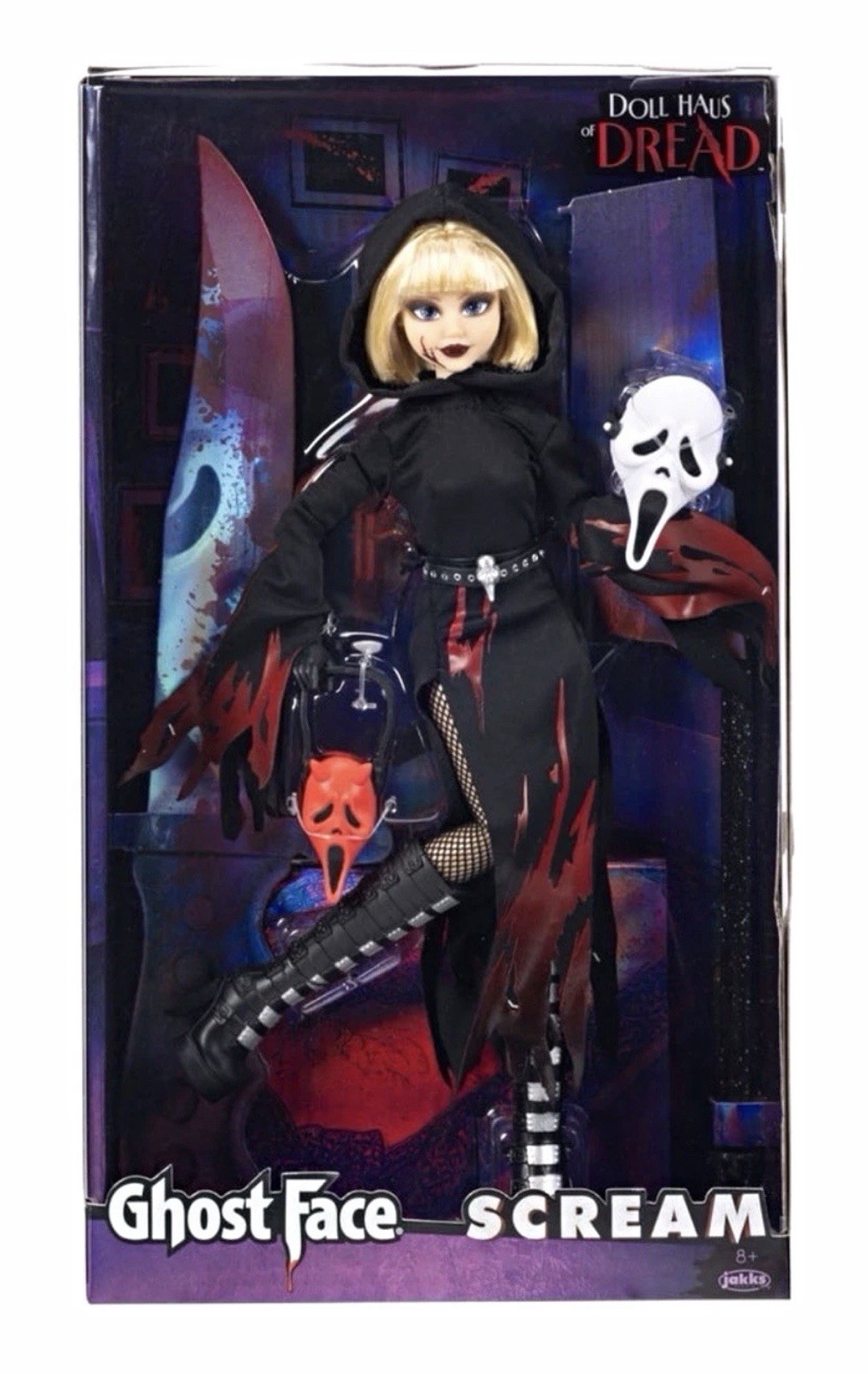 JAKKS Pacific Doll Haus of Dread Ghost Face Scream PRESALE 10/27