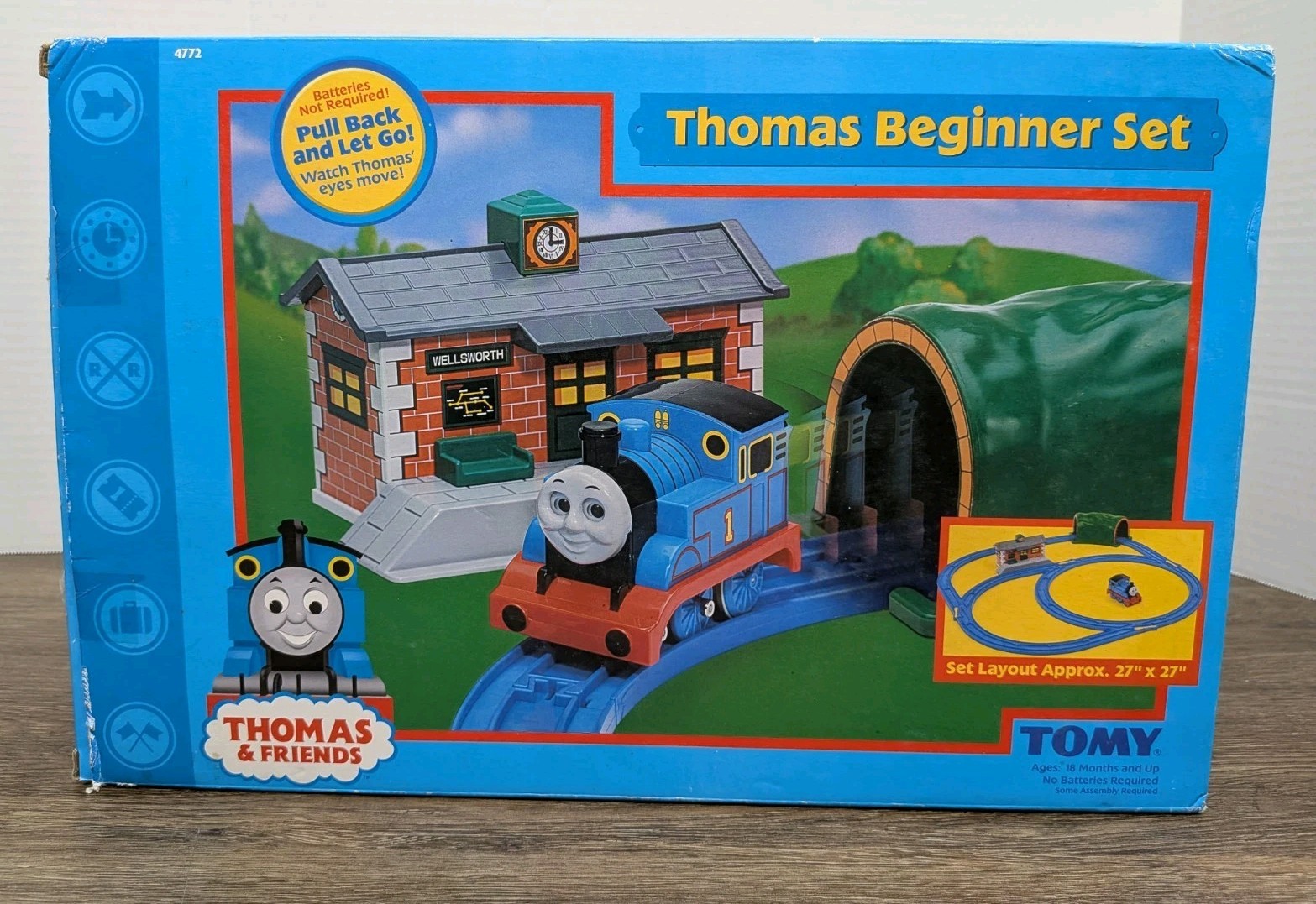 Tomy Thomas and Friends Beginner Train Set 4772 Vintage 2004 Toy - NEW Open Box Tomy Thomas and Friends Beginner Train Set 4772 Vintage 2004 Toy - NEW Open Box