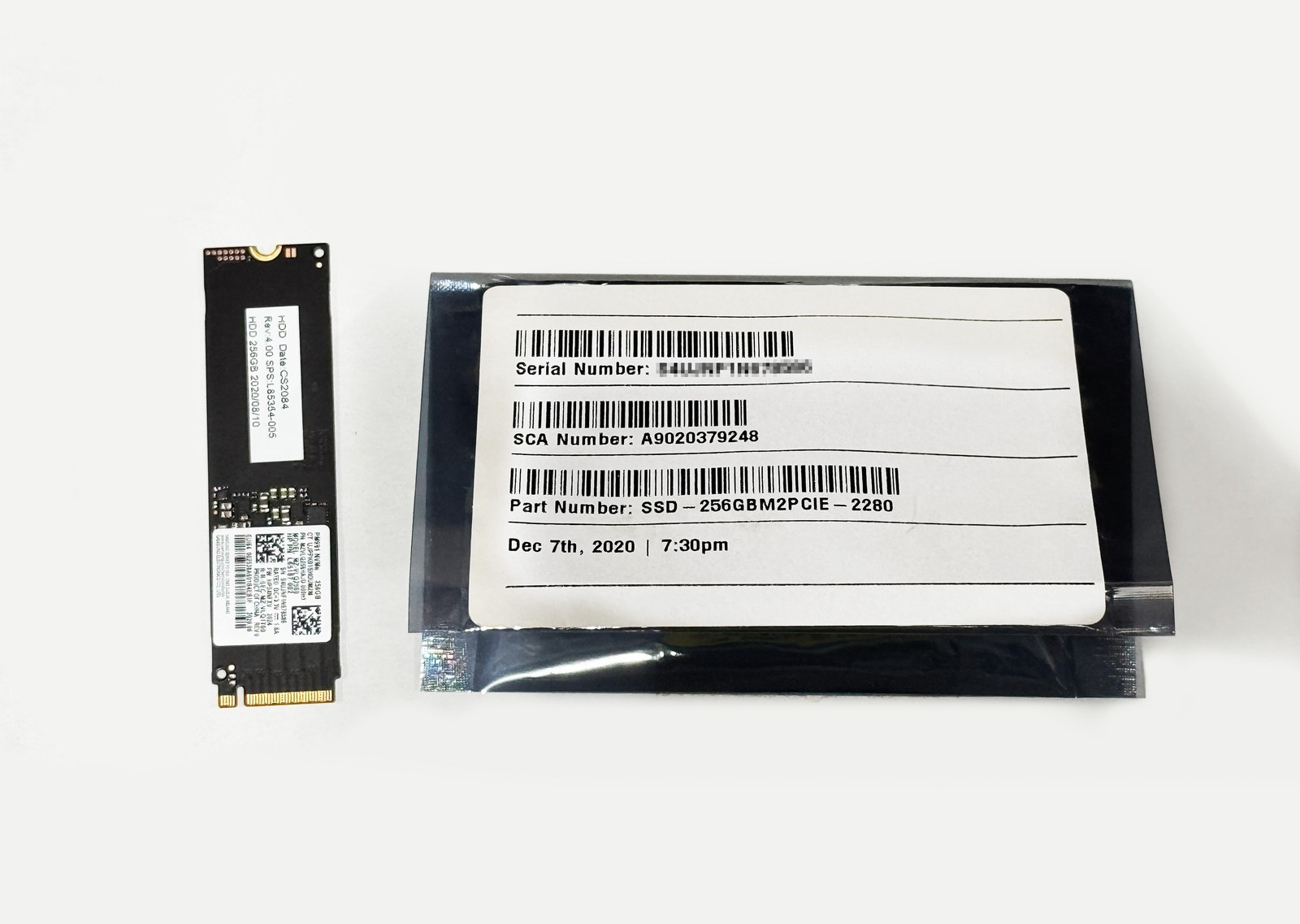 New Samsung 256GB PM991 M.2 2280 NVMe PCIe Gen3 x4 SSD MZVLQ256HAJD-000H1
