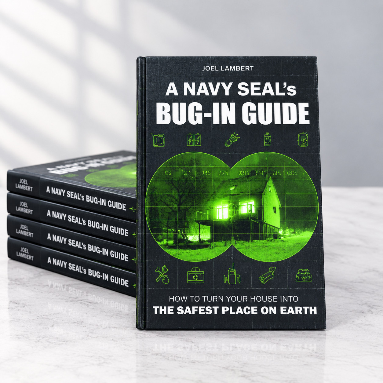 NEW Bug-In Guide Turn House into Safe Place Survival Home Defense Book Paperback
